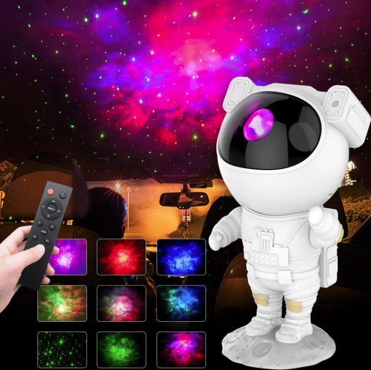 Projetor Astronauta Galaxy - ZapShopbr