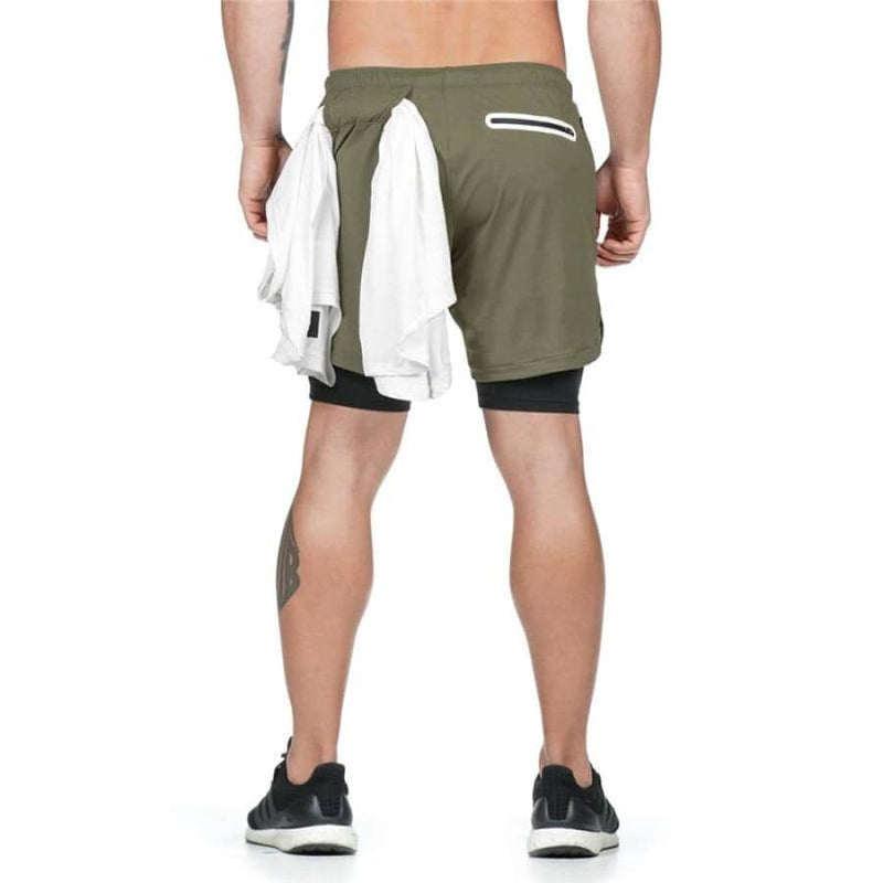 Shorts Para Treino 2 em 1 Esporte Air Effect - ZapShopbr