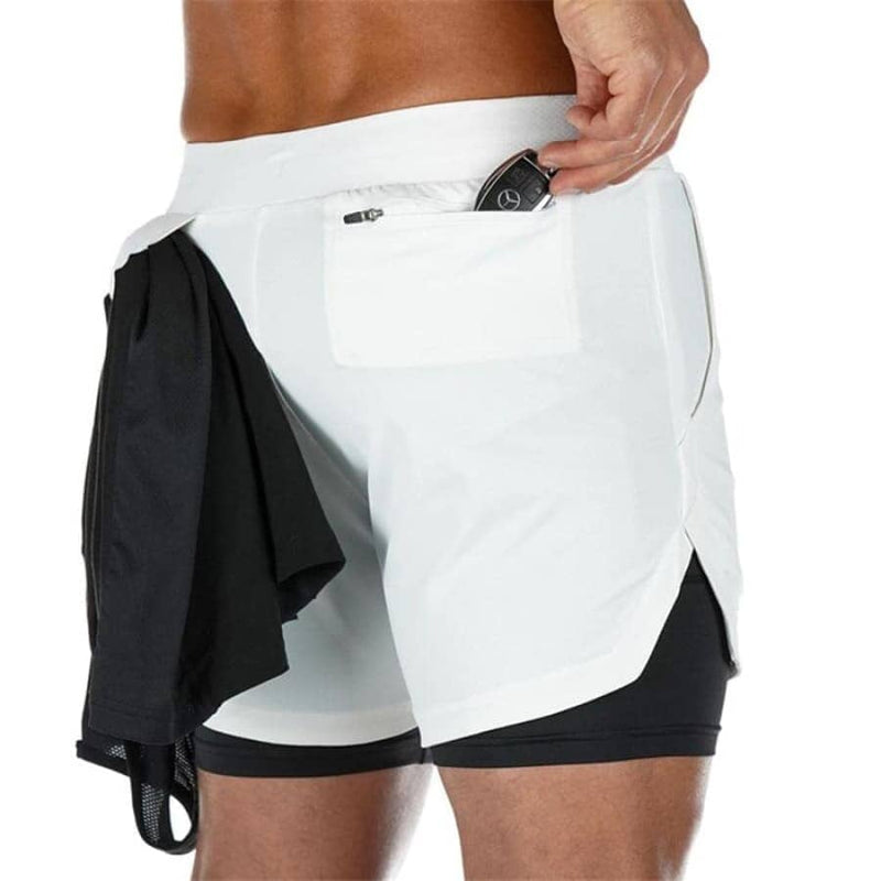 Shorts Para Treino 2 em 1 Esporte Air Effect - ZapShopbr