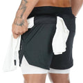 Shorts Para Treino 2 em 1 Esporte Air Effect - ZapShopbr