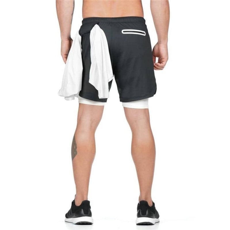 Shorts Para Treino 2 em 1 Esporte Air Effect - ZapShopbr